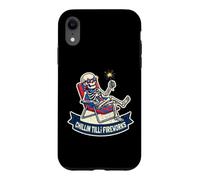 Custodia per iPhone XR Scheletro Chillin Till The Fireworks Funny 4th of Lazy Luglio