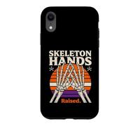 Custodia per iPhone XR Scheletro Mani Alzate Retro Halloween Tram