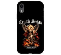 Custodia per iPhone XR Schiaccia Satana San Michele Romani Versi Biblici Arcangelo Angelo