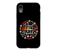 Custodia per iPhone XR School Health Squad Funny Back to School Nurse Team