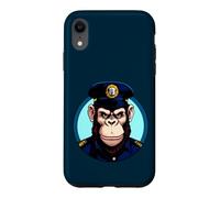 Custodia per iPhone XR Scimmie della polizia
