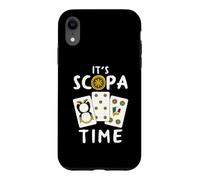 Custodia per iPhone XR Scopa Gioco di Carte Giocatore Scopa Frase