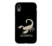 Custodia per iPhone XR Scorpione Paperfolding Zodiac Graphic
