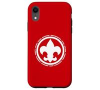 Custodia per iPhone XR Scouting Fleur De Lis & Scout Law BSA Cub Scouts Logo