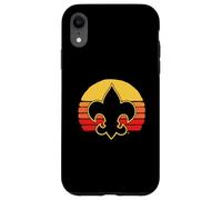 Custodia per iPhone XR Scouts Fleur-De-Lis Retro 80's Throwback Scouting America