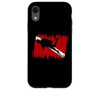 Custodia per iPhone XR Scuba Diving Flag Gear Scuba Diving Equipment Deep Dive