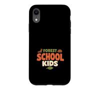 Custodia per iPhone XR Scuola Foresta Imparare Fuori Natura Giocare Educazione