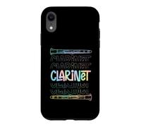 Custodia per iPhone XR Scuola Marching Band Clarinetto Suonatore Love Clarinettista Orgoglio