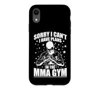 Custodia per iPhone XR Scusa, non posso avere piani nella palestra MMA