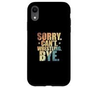 Custodia per iPhone XR Scusa, non posso. Wrestling. Ciao. Mostra lotta