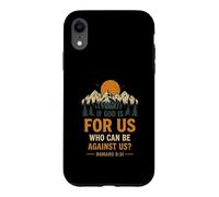 Custodia per iPhone XR Se Dio è per noi che può essere contro di noi Romani 8 31