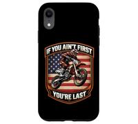 Custodia per iPhone XR Se non sei il primo sei l'ultima Dirtbike Motocross americana