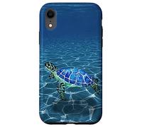 Custodia per iPhone XR Sea Decor Ocean Life Turtle Creatures Beach