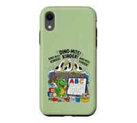 Custodia per iPhone XR Seagull Dino Mite Kinder Dinosaur Back to School Student Kid