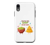 Custodia per iPhone XR Sei The Dip To My Chip Guacamole Nacho Love