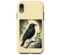 Custodia per iPhone XR Sentinella della solitudine Il corvo