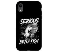 Custodia per iPhone XR Serio riguardo al custode di pesci d'acquario Betta Fish