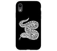 Custodia per iPhone XR Serpente Dal Naso A Porcino Schizzo Disegno Al Tratto