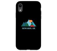 Custodia per iPhone XR Seward Alaska AK Vacation Vintage Logo