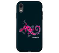 Custodia per iPhone XR Seychelles Geco Souvenir Bungalow Praslin La Digue Regalo