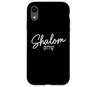 Custodia per iPhone XR Shalom ebraico ebreo israelita ebraico Israele