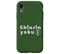 Custodia per iPhone XR Shinrin-yoku: Bagno nella foresta & Terapia Zen