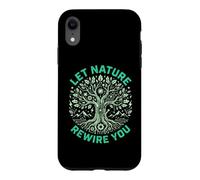 Custodia per iPhone XR Shinrin Yoku Natura Terapia Albero Relax Foresta Balneazione