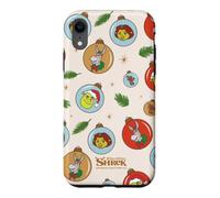 Custodia per iPhone XR Shrek Holiday Ornaments All Over Print