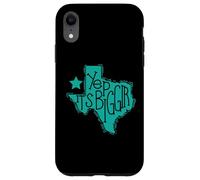Custodia per iPhone XR Sì, è Biggir Stato degli Stati Uniti Texas