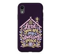 Custodia per iPhone XR Signore Tu sei la mia dimora Preghiera cristiana