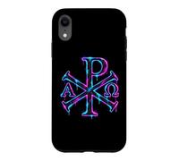 Custodia per iPhone XR Simboli Chi Rho: simbolo cristiano della Chiesa primitiva