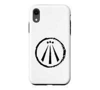 Custodia per iPhone XR Simbolo celtico wiccan pagano di Awen druido
