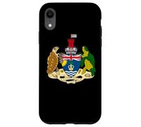 Custodia per iPhone XR SIMBOLO EMBLEMA DELLE ISOLE CHAGOS ARCIPELAGO