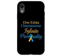 Custodia per iPhone XR Sindrome di Down con personalità infinita di un cromosoma extra