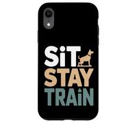 Custodia per iPhone XR Sit Stay Train Dog Obbedience Trainer