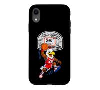 Custodia per iPhone XR Slam Dunk Eagle Basketball Streetball Mascot Graphic