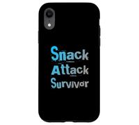 Custodia per iPhone XR Snack Attack Survivor alimentato da snack Questo è il mio spuntino