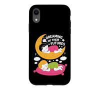 Custodia per iPhone XR Sognando il loro futuro Design per bambini che dormono