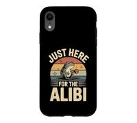 Custodia per iPhone XR Solo qui per The Alibi Frog Retro