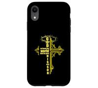 Custodia per iPhone XR Son Of God Jesus Christ Cross Christian 9 John 3 16