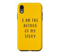 Custodia per iPhone XR Sono l'autore della mia storia Motivating Statement Inspiring