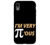 Custodia per iPhone XR Sono Molto Pious Divertente 3.14 Pi Day Matematica Fan Studente Insegnante