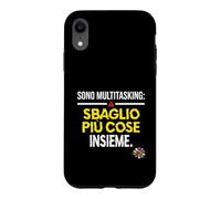 Custodia per iPhone XR "Sono Multitasking" Divertente Lavoro Ufficio: Sbaglio
