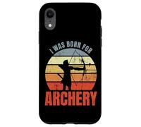 Custodia per iPhone XR Sono nato per il tiro con l'arco e la freccia