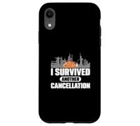Custodia per iPhone XR Sono sopravvissuto a un'altra cancellazione Funny Travel Agency Workers