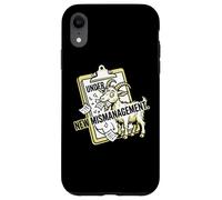 Custodia per iPhone XR Sotto la nuova cattiva gestione Sarcastica Ufficio Umorismo Management