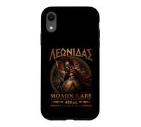 Custodia per iPhone XR Spartani Leonida re di Sparta | Antica Grecia Spartan Elmo