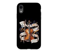 Custodia per iPhone XR Spartito Violino Orchestra Classica