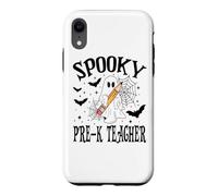 Custodia per iPhone XR Spettrale Pre-k Insegnante Halloween Scuola