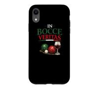 Custodia per iPhone XR Squadra italiana di giocatori di bocce In Bocce Veritas